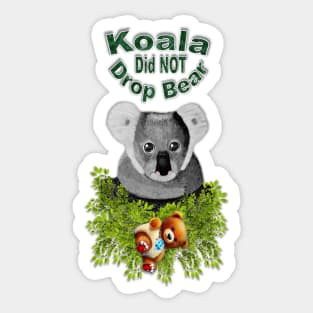 Cute Cartoon Koala Sticker